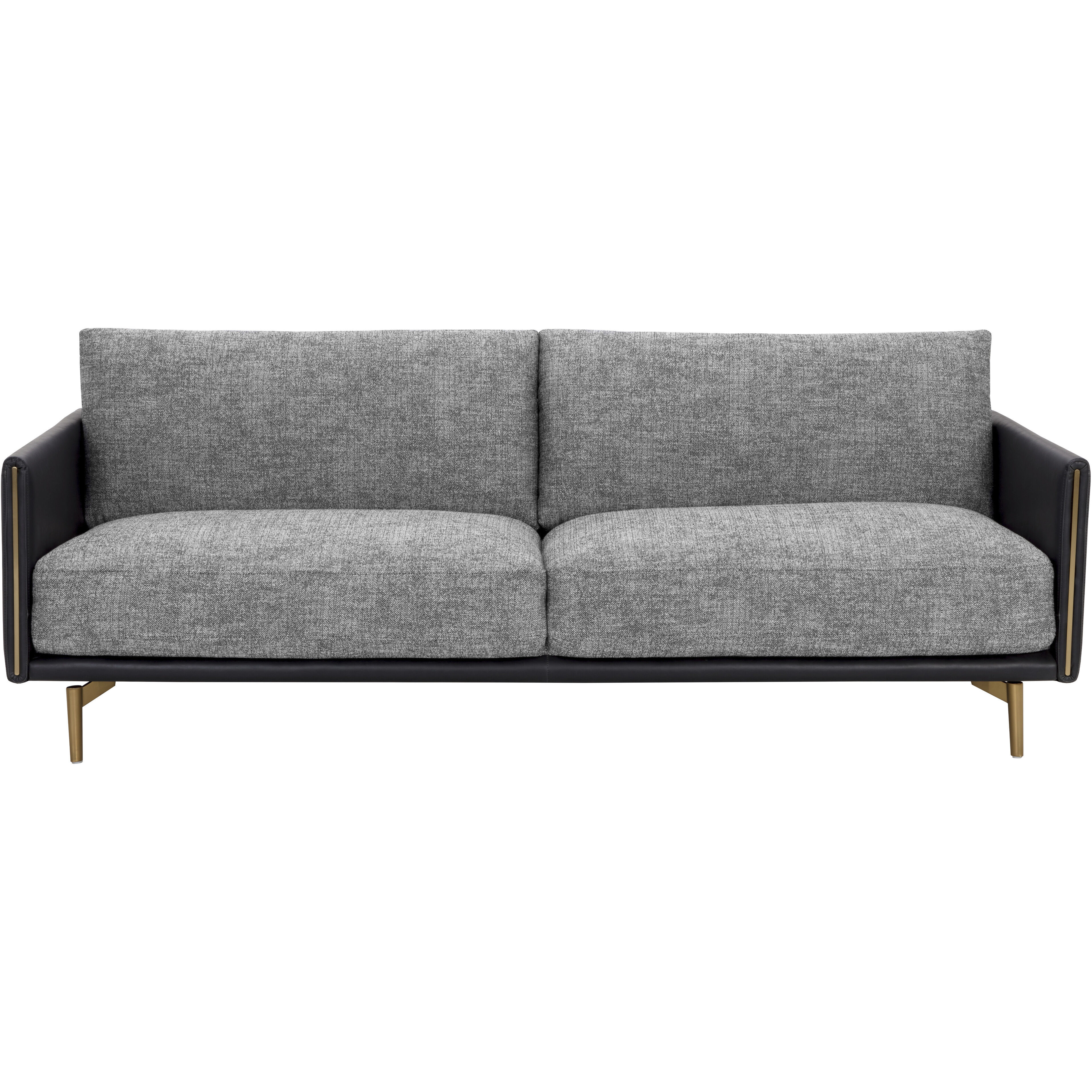 Ashi Nash Zebra / Coal Black Sofa